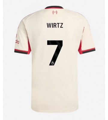 Liverpool Florian Wirtz #7 Bortatröja 2025-26 Kortärmad